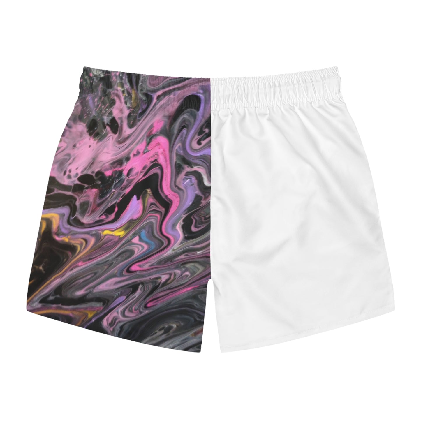 Glazed Pink Swim Trunks (AOP)