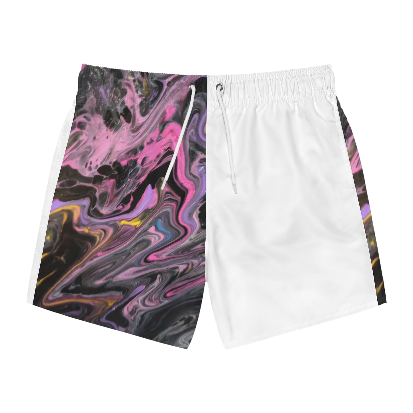 Glazed Pink Swim Trunks (AOP)