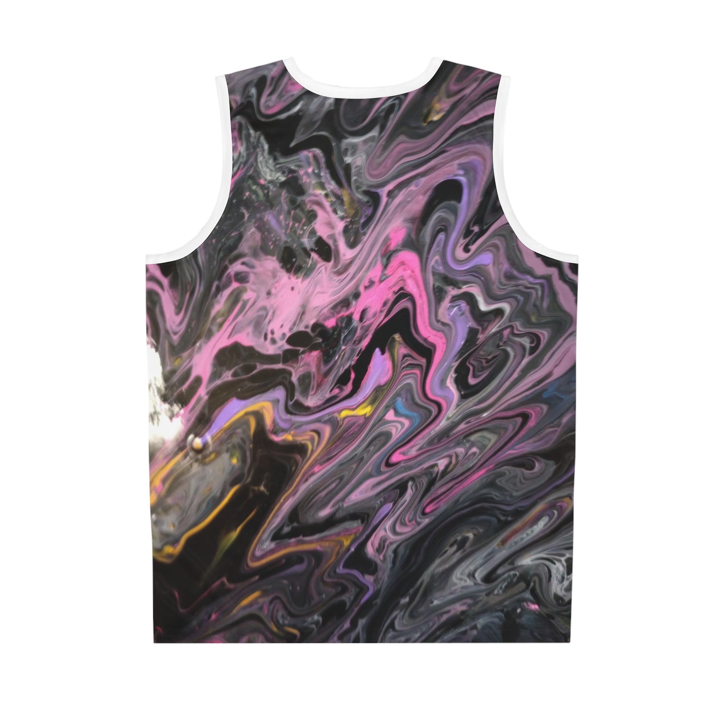 Glazed pink Basketball Jersey (AOP)