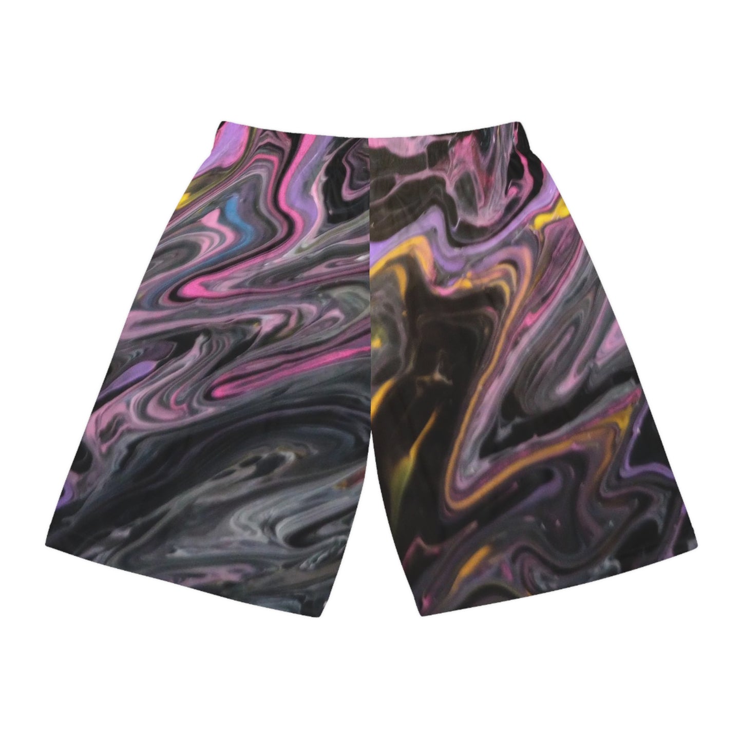 glazed pink Basketball Shorts (AOP)