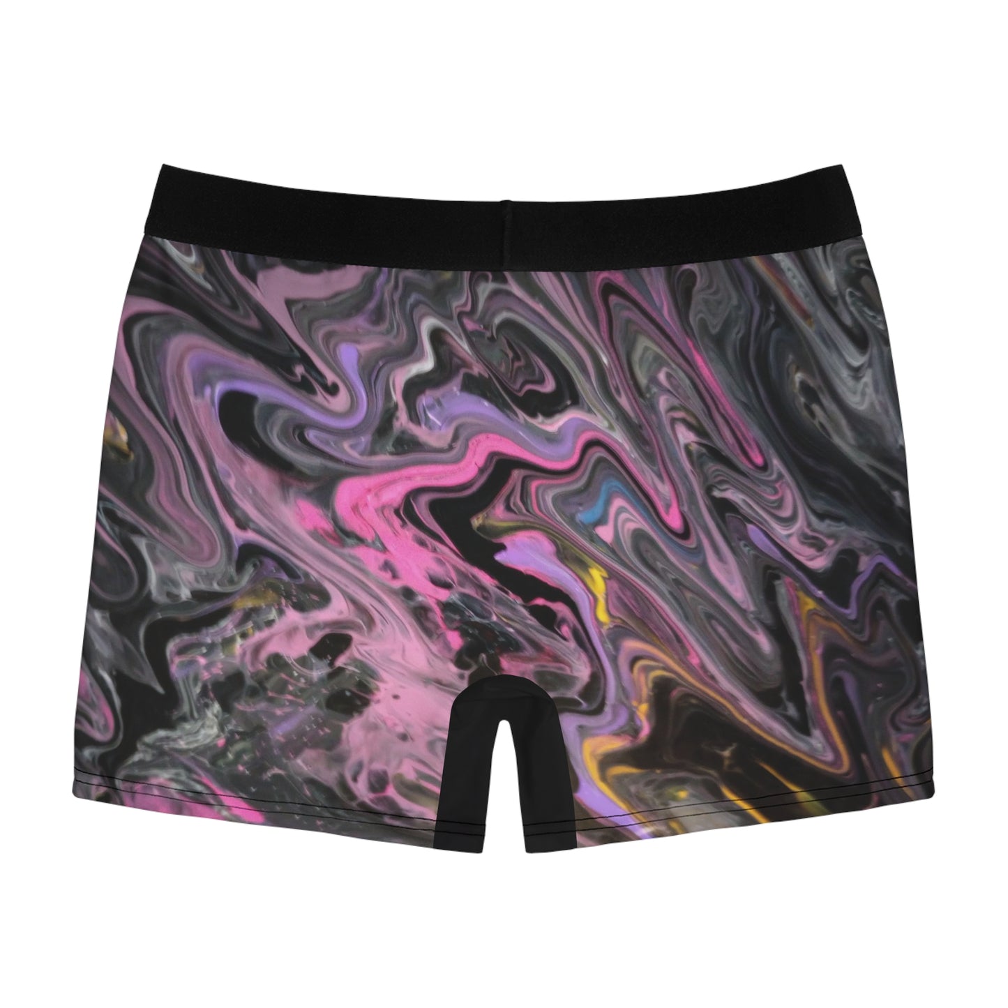 glazed pink Men's Boxer Briefs (AOP)