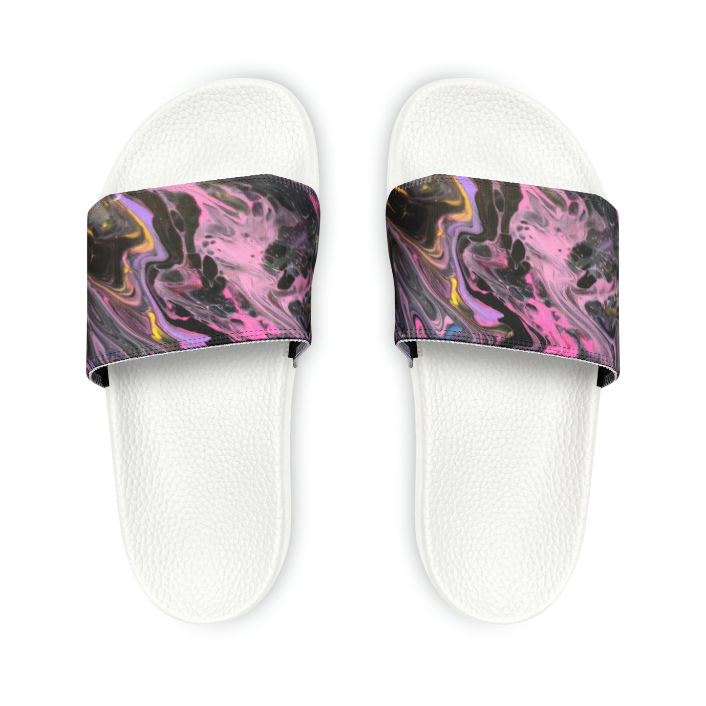 glazed pink Women's PU Slide Sandals