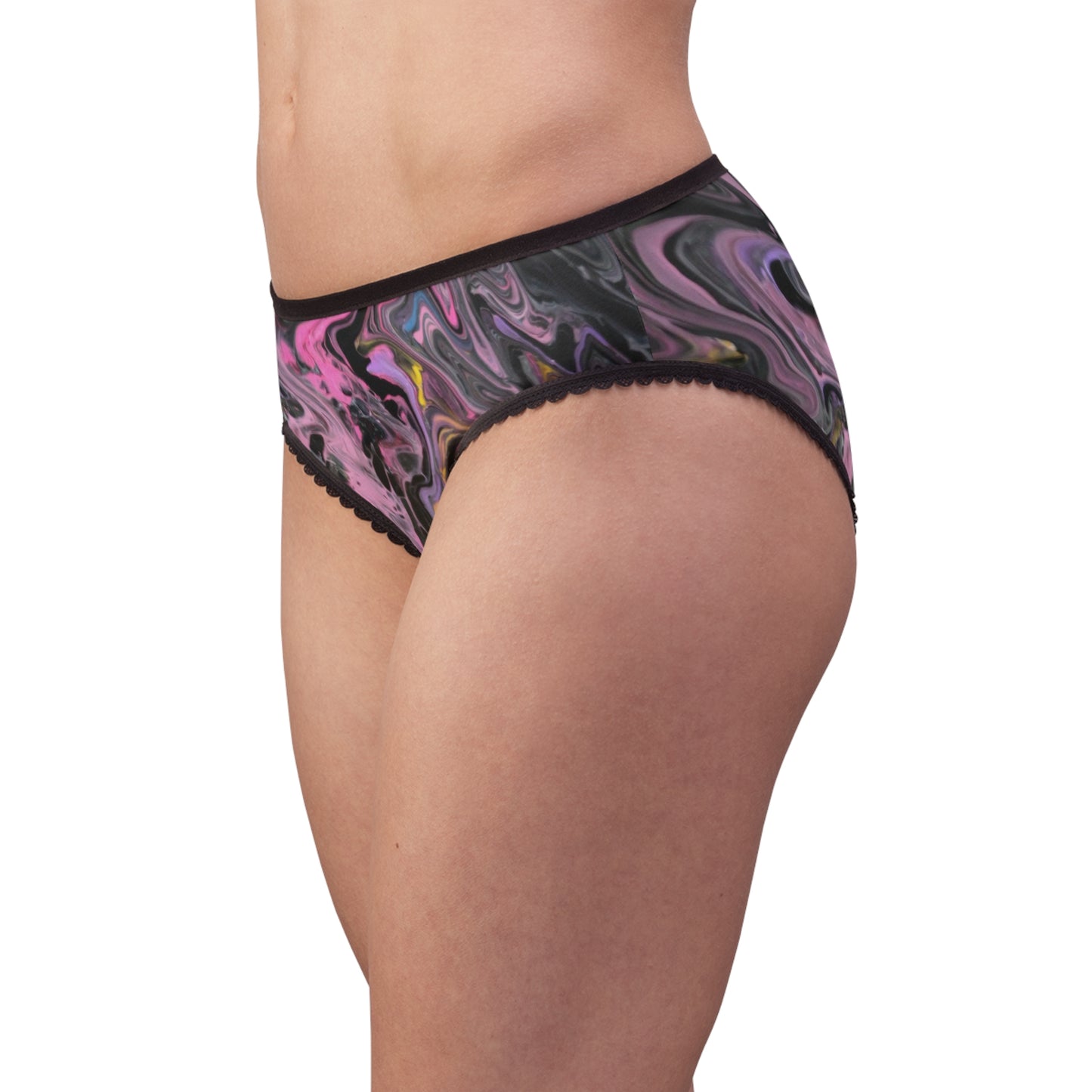 glazed pink Women's Briefs (AOP)