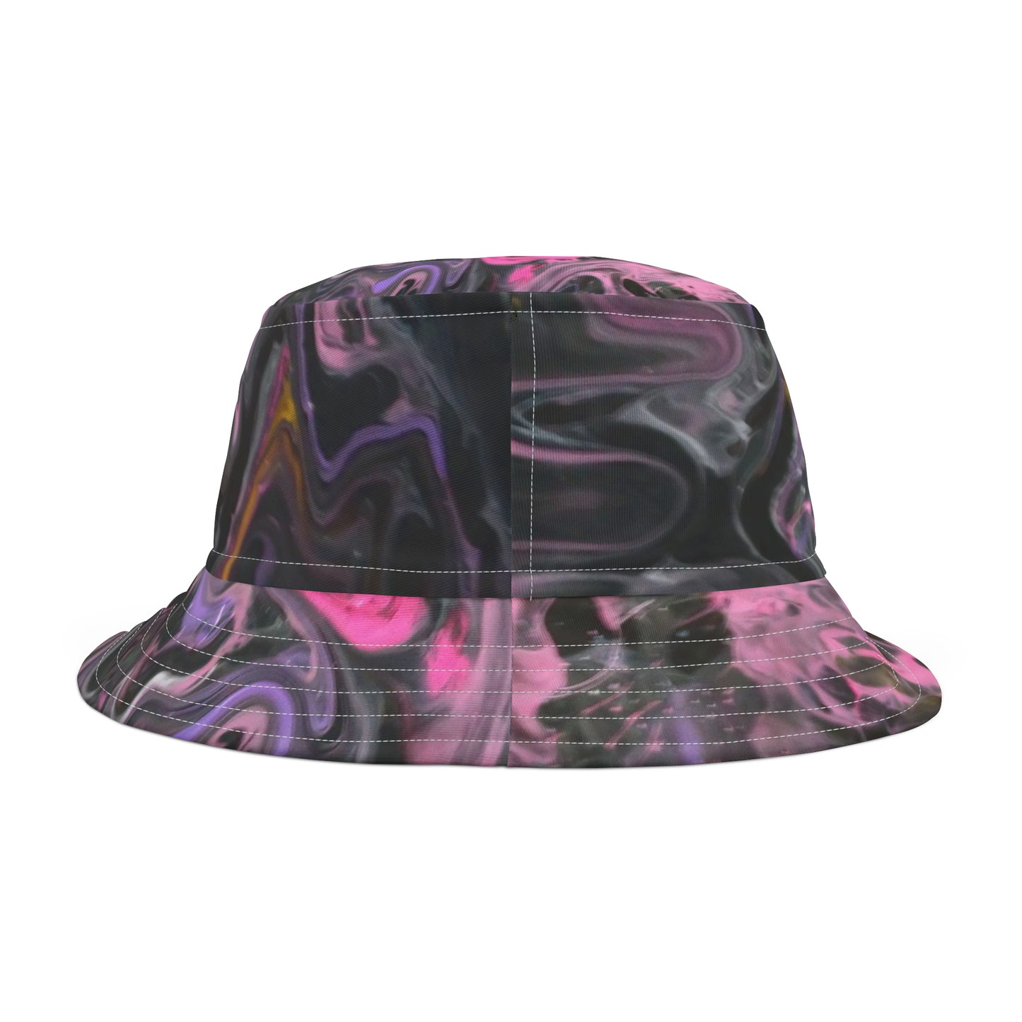 glazed pink Bucket Hat (AOP)