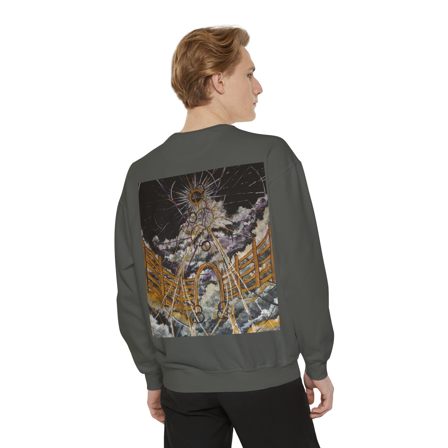 Heaven's Gates Unisex Garment-Dyed Sweatshirt