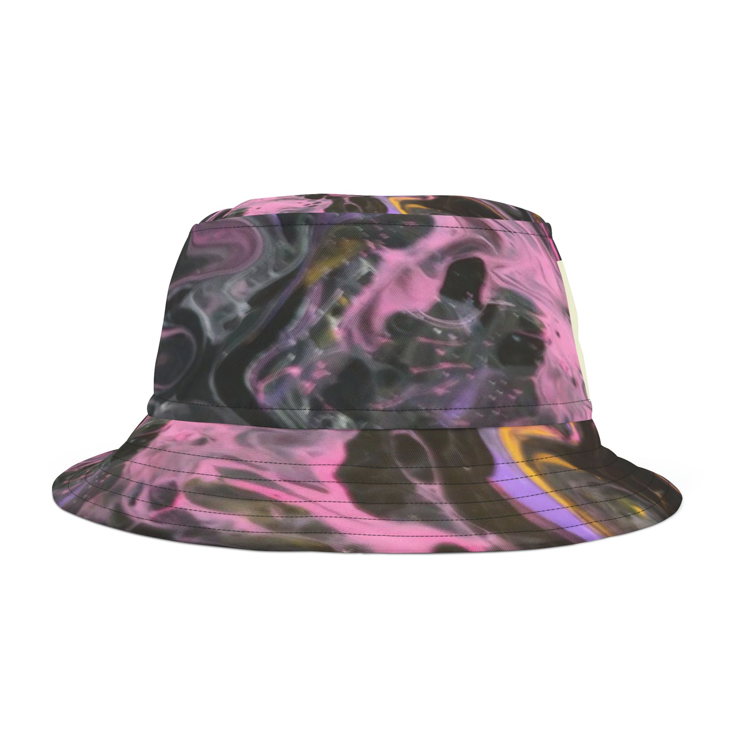 glazed pink Bucket Hat (AOP)