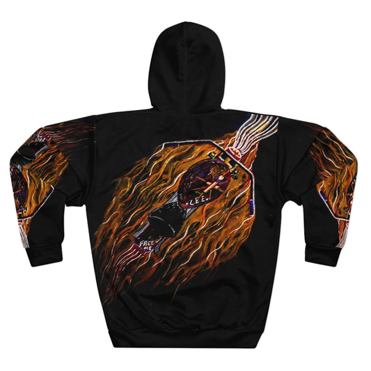 free me Unisex Pullover Hoodie (AOP)