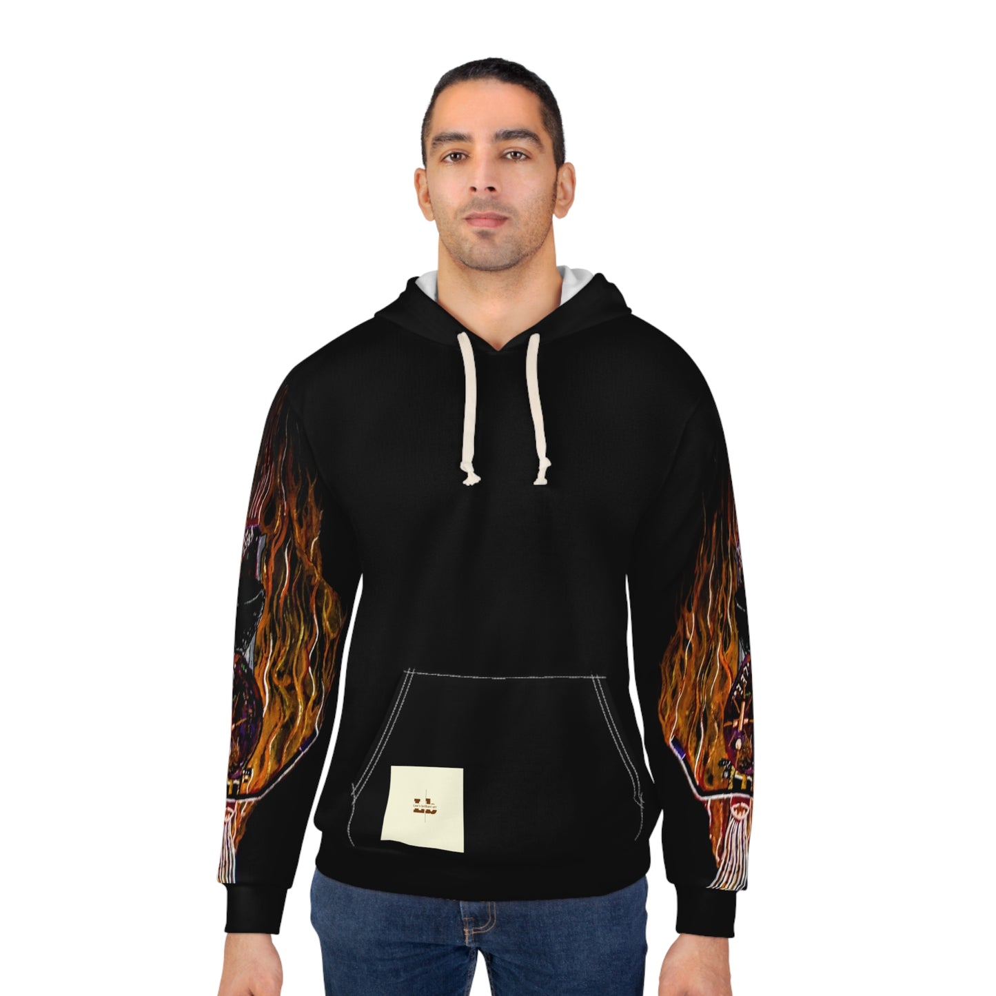 free me Unisex Pullover Hoodie (AOP)