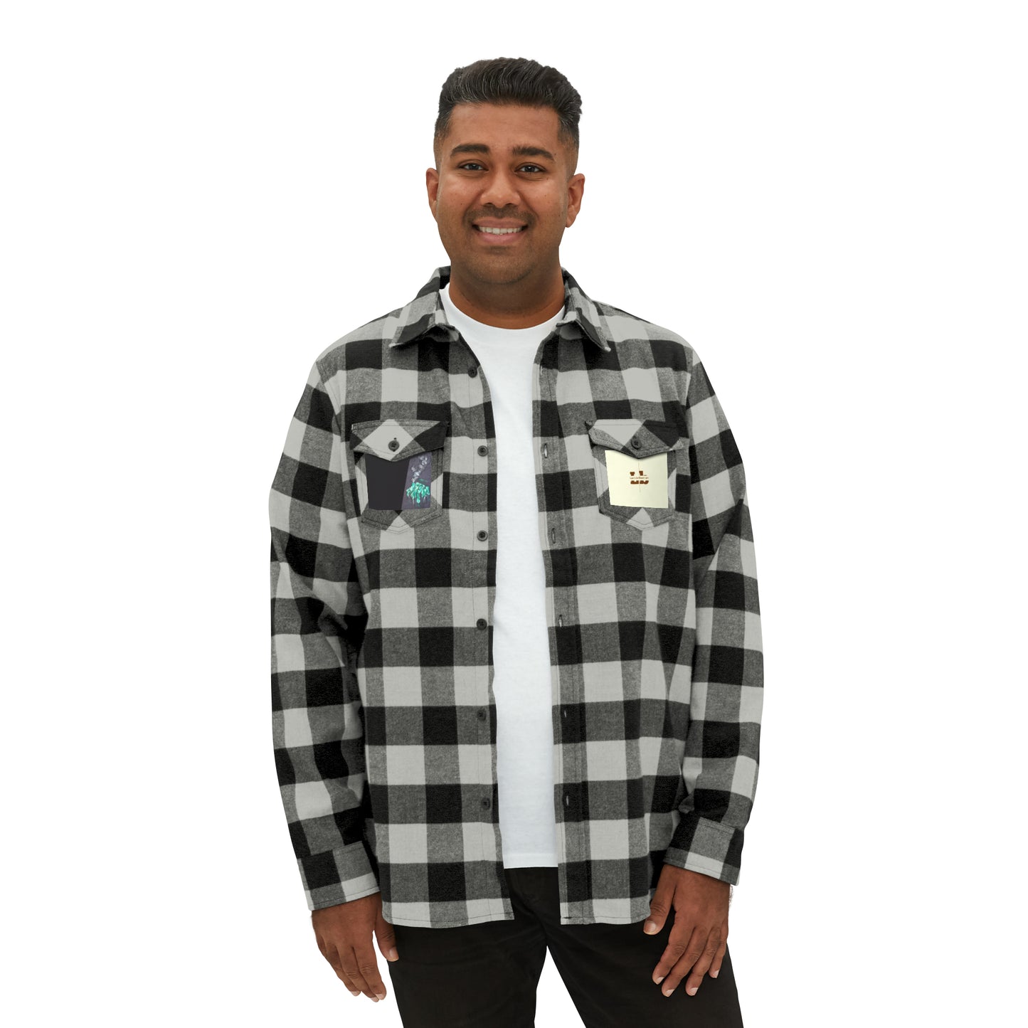 trapped in a bottle Unisex Flannel Shirt