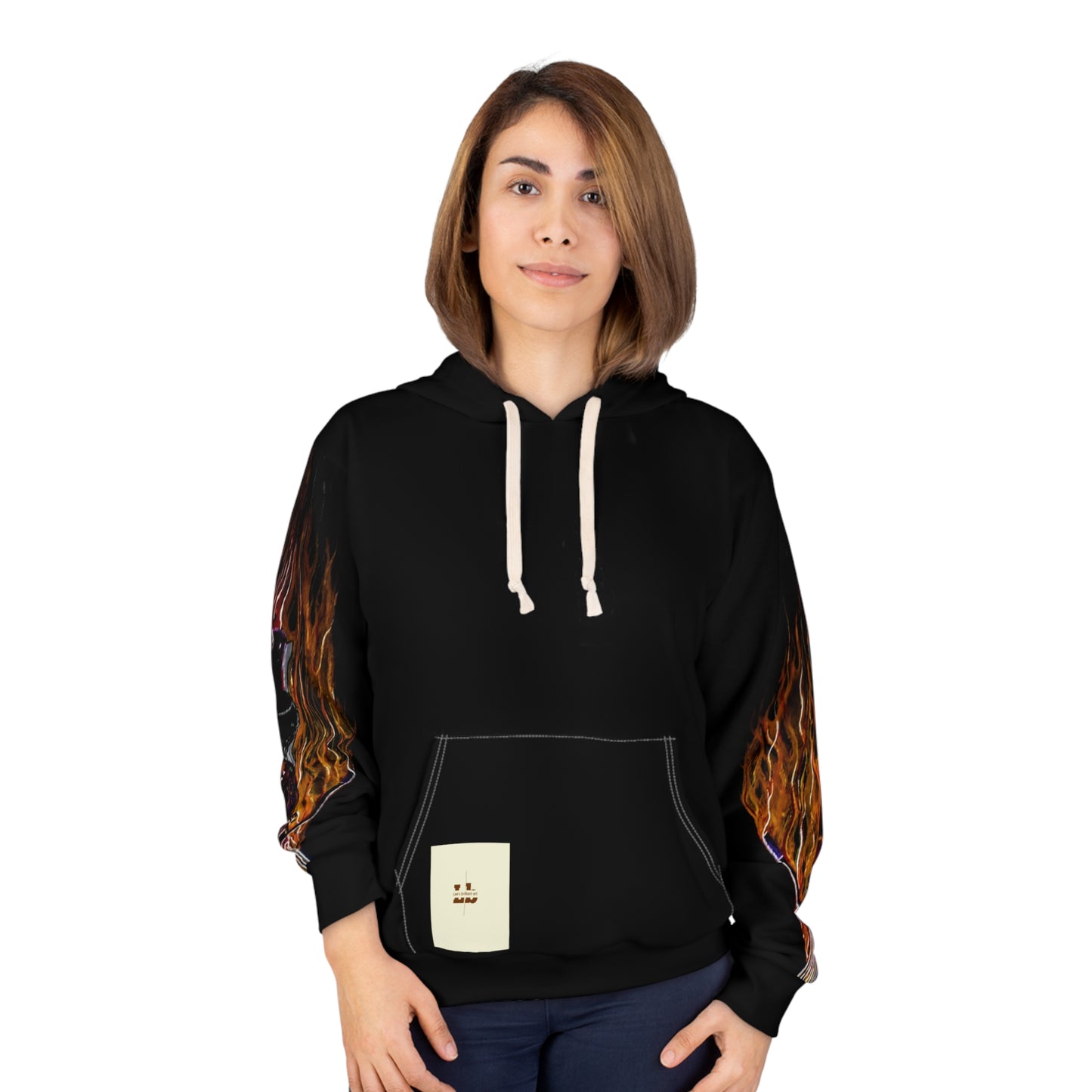 free me Unisex Pullover Hoodie (AOP)