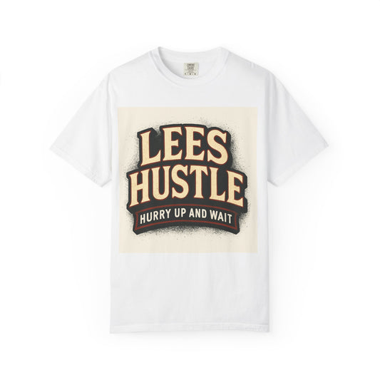 Vintage-Inspired Hustle T-Shirt - Relaxed Fit, Gift for Entrepreneurs, Casual Wear, Motivational Tee, Unique Graphic Tee