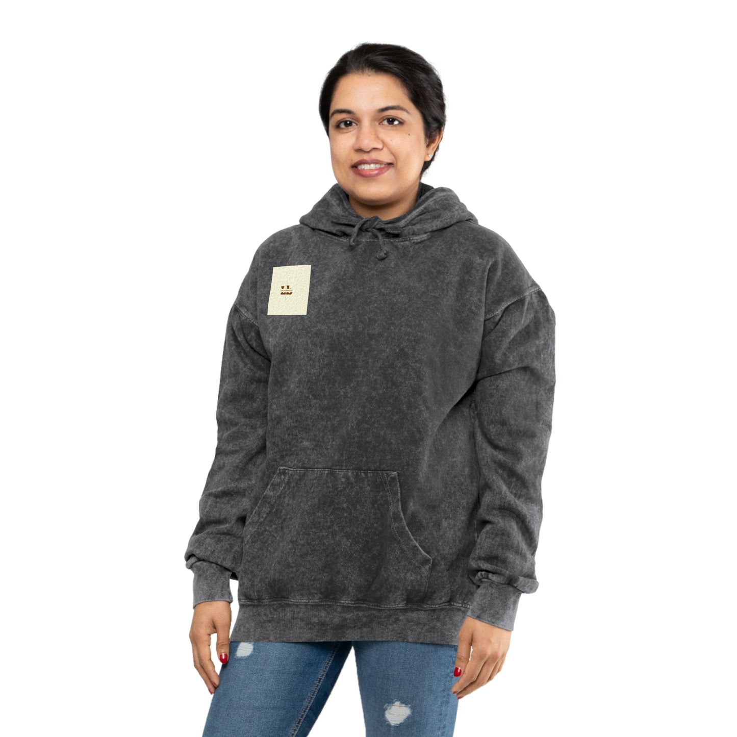 free me Unisex Mineral Wash Hoodie