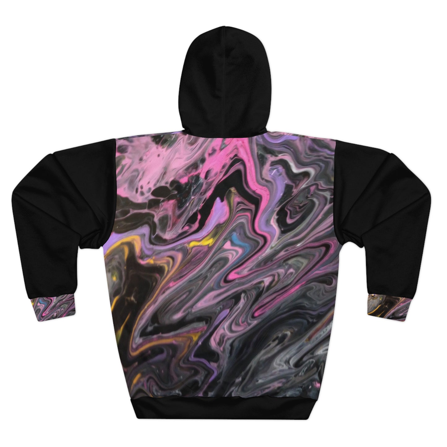 glazed pink Unisex Pullover Hoodie (AOP)