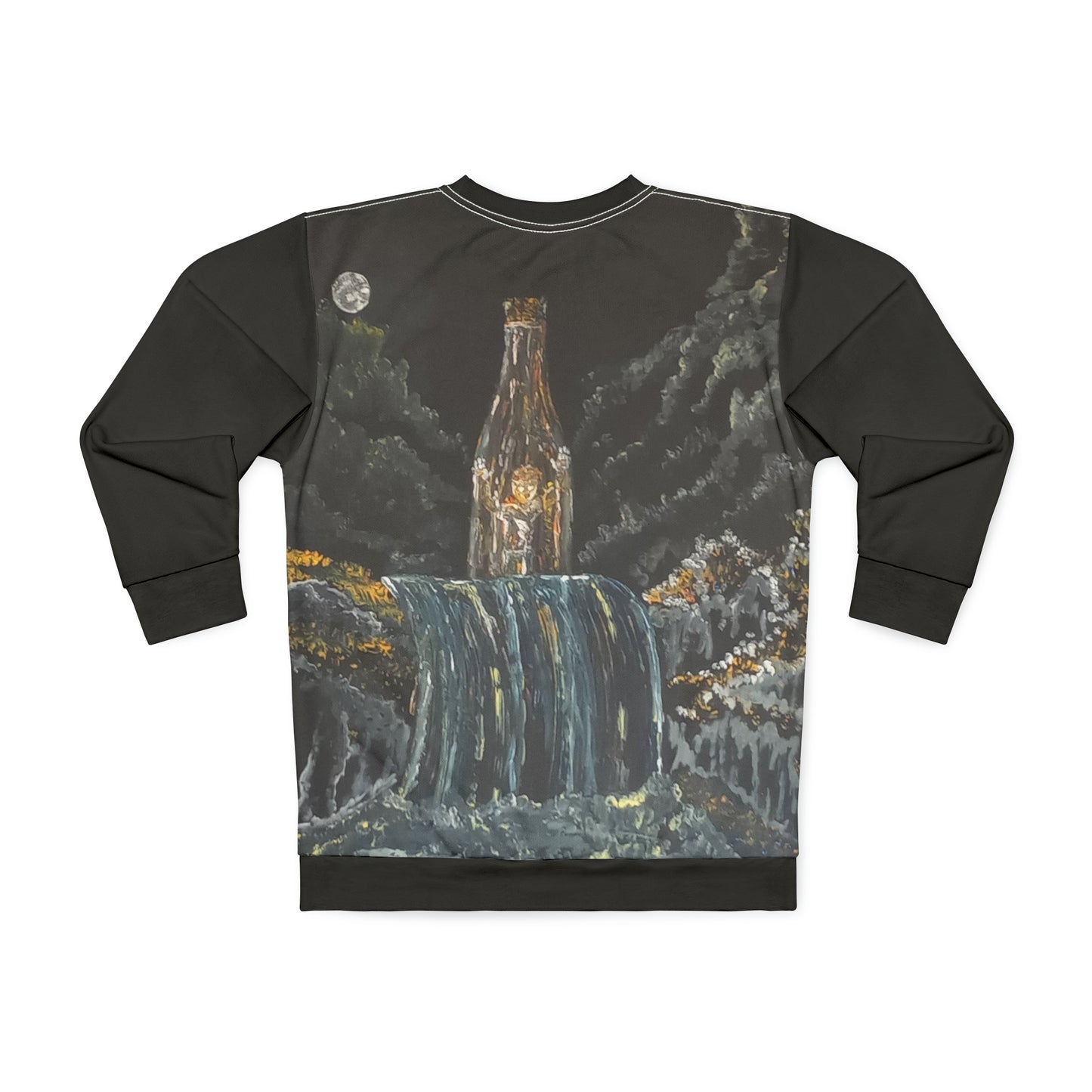 trapped in a bottle Unisex Sweatshirt (AOP)