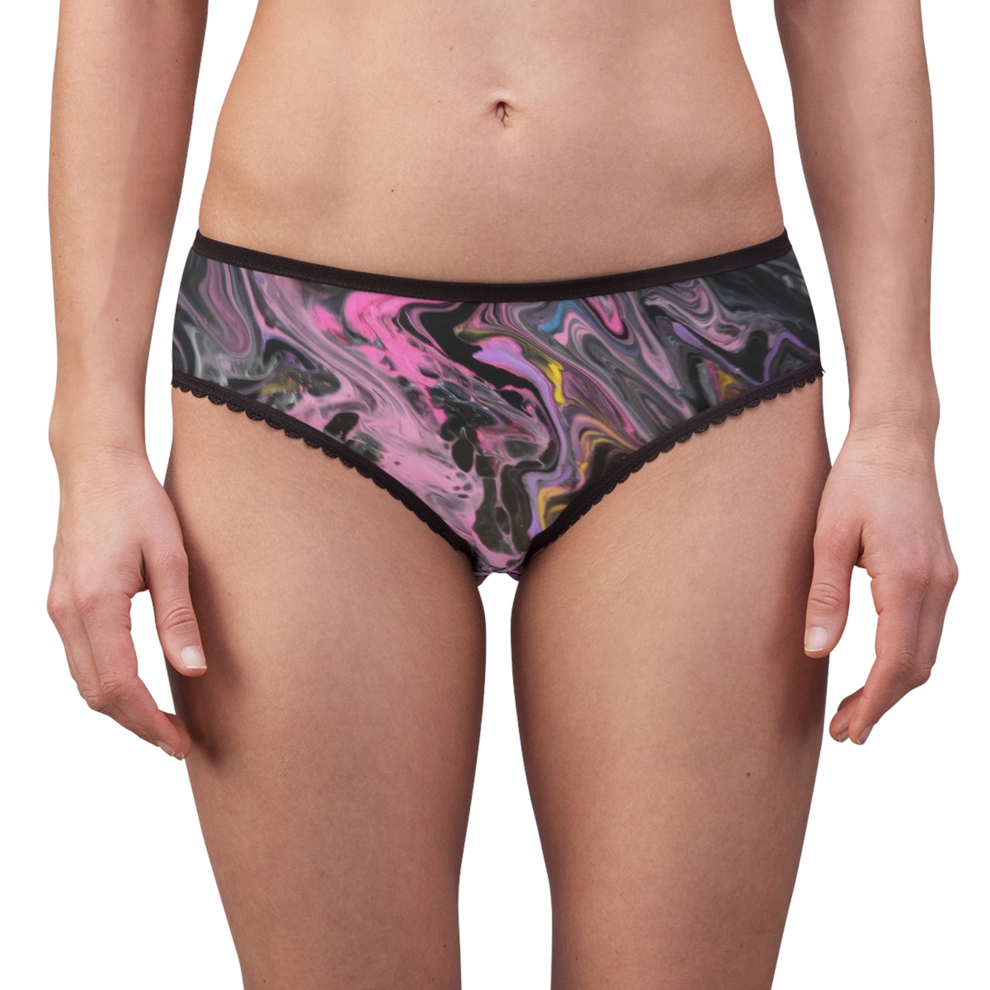 glazed pink Women's Briefs (AOP)