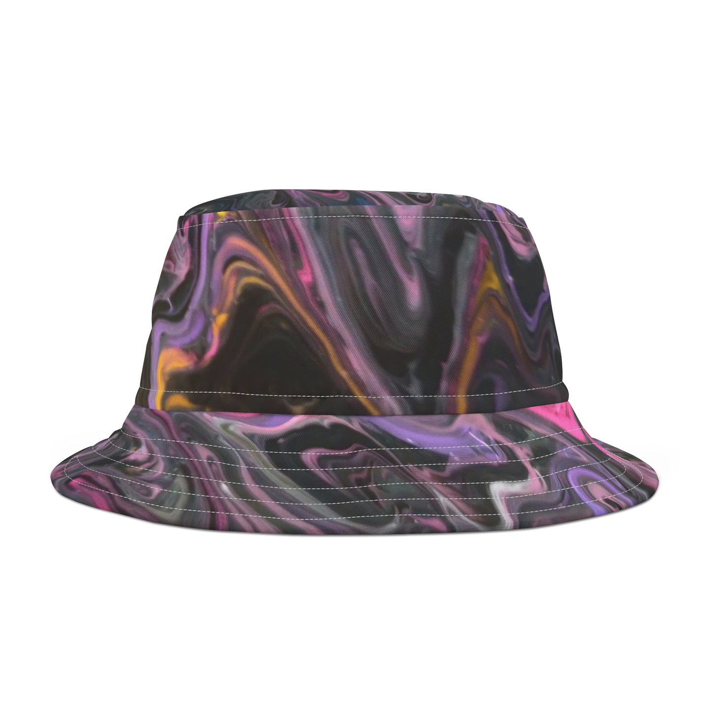 glazed pink Bucket Hat (AOP)